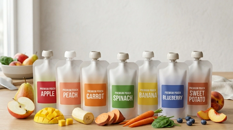 Baby food pouch manufacturing network in Chile, Finland, Spain and Brazil